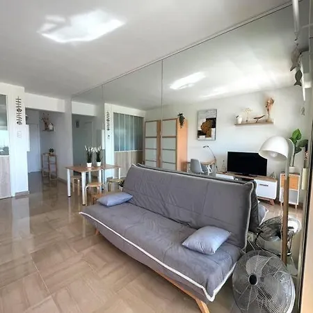 Studio Port Marina - Parking Prive, Climatise Au Ducal Villeneuve-Loubet Buitenkant foto