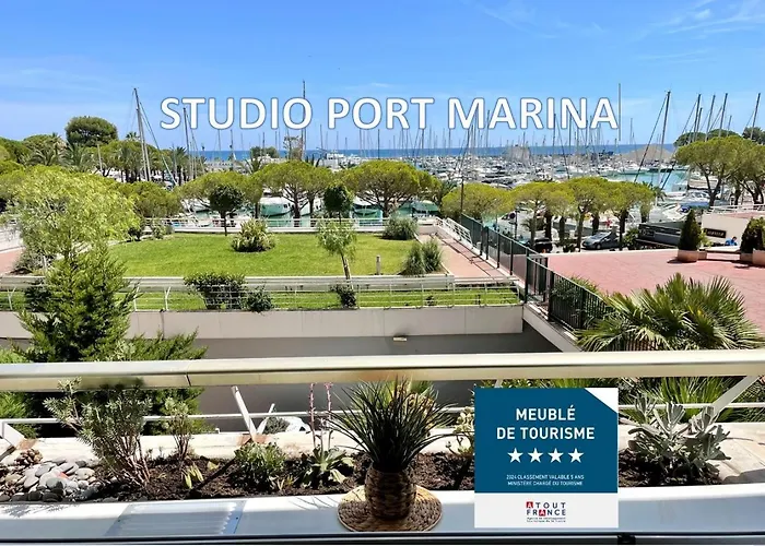 Studio Port Marina - Parking Prive, Climatise Au Ducal