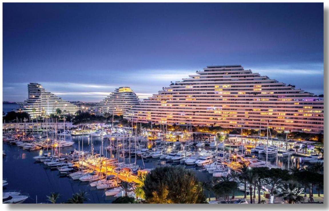 Port Marina - Parking Prive, Climatise Au Ducal Apartment Villeneuve-Loubet